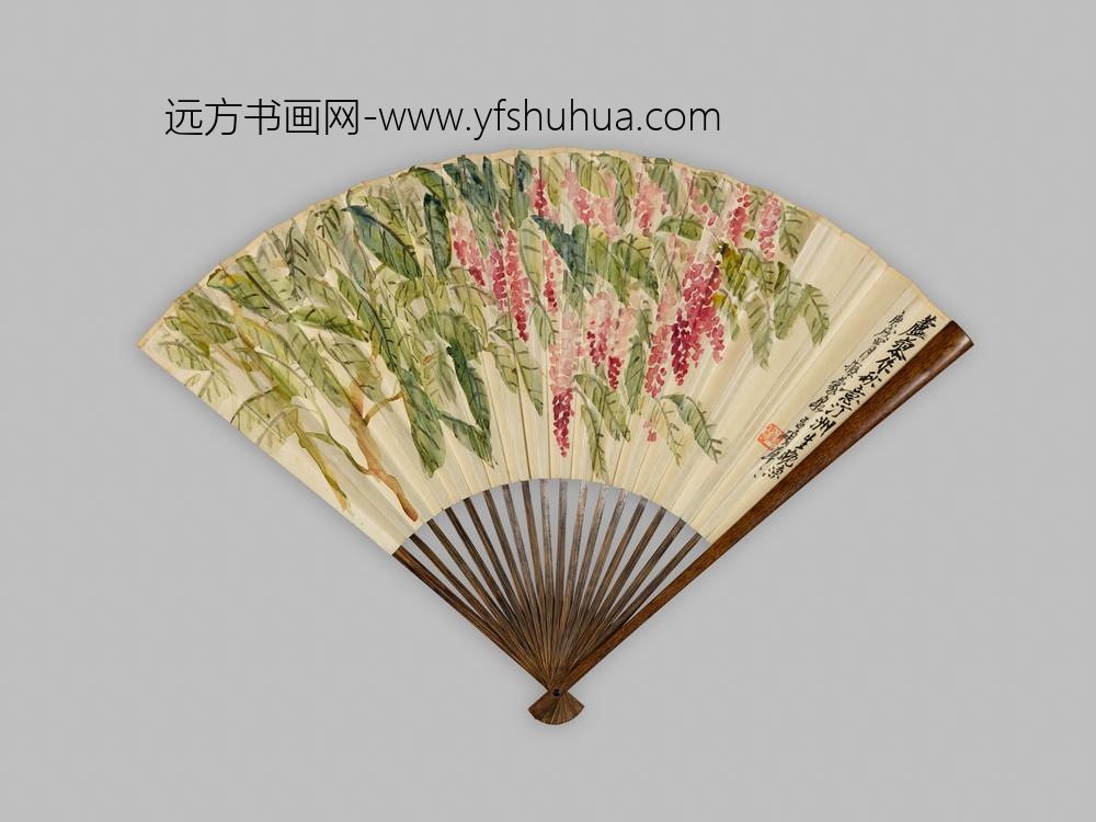 吴昌硕_蓼花成扇