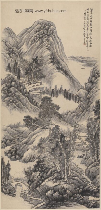 吴滔 碧水丹山图轴.jpg