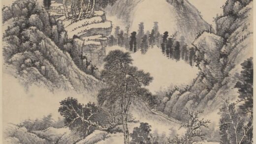 吴滔 碧水丹山图轴.jpg