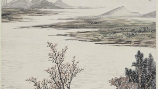 吴谷祥（吴榖祥） 临石田青绿山水轴.jpg