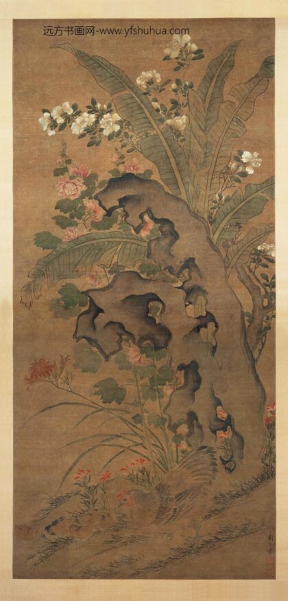 周之冕 花鸟图轴.jpg