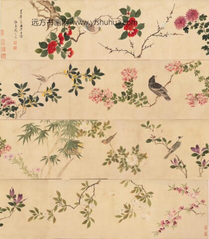 周之冕 设色花鸟卷.jpg