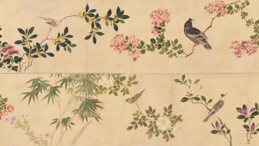 周之冕 设色花鸟卷.jpg