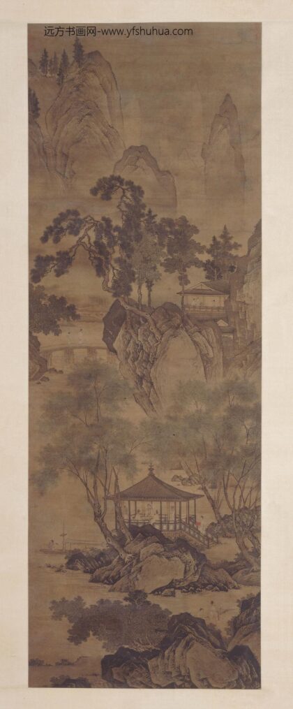 周臣 亭林消夏图轴.jpg