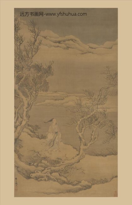 周臣 踏雪行吟图.jpg