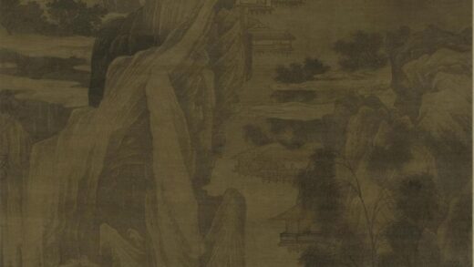 唐寅 伯虎 柳桥赏春图轴.jpg