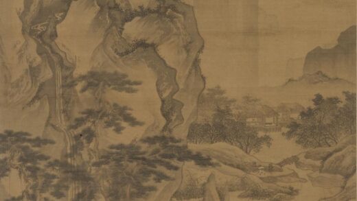 唐寅 伯虎 渡头帘影图轴.jpg