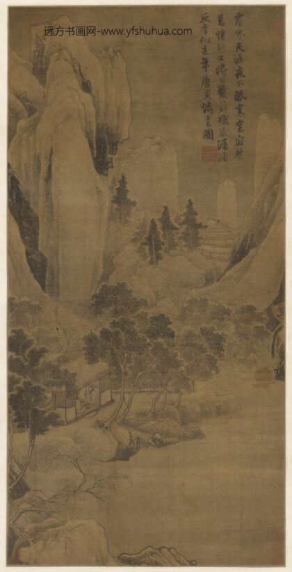 唐寅 伯虎 辞岁图轴.jpg