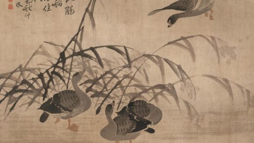 图片 边寿民 《芦雁图》轴 纸本设色 纵 120cm 横 152cm 1.jpg