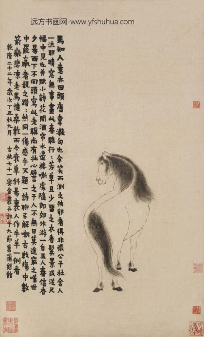 图片 金农 《春骢图》轴 纸本水墨 纵 70.jpg