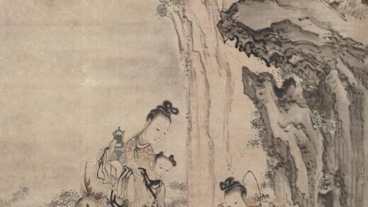 图片 黄慎 《麻姑献寿图》轴 纸本设色 纵 141.jpg