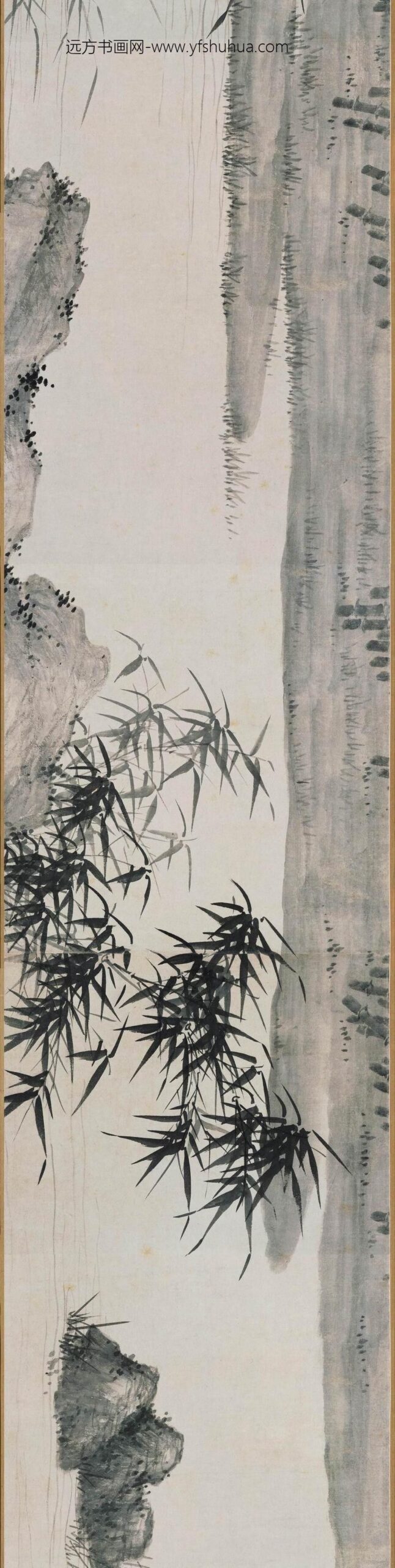 夏昶_潇湘风雨图卷_