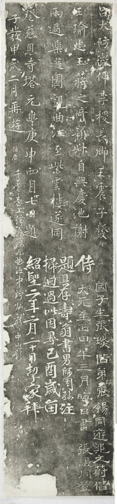 大雁塔題名北門一