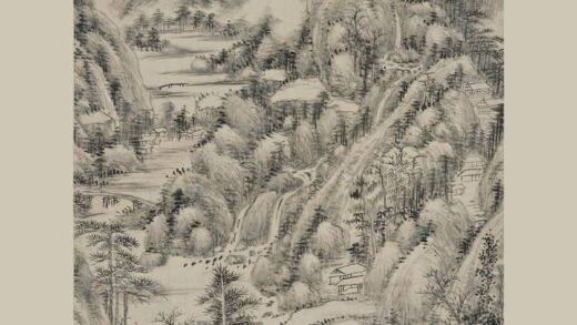 奚冈 仿大痴山水轴 2.jpg