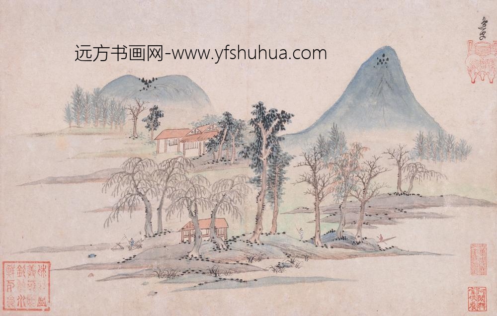 姚绶_三绝图册_