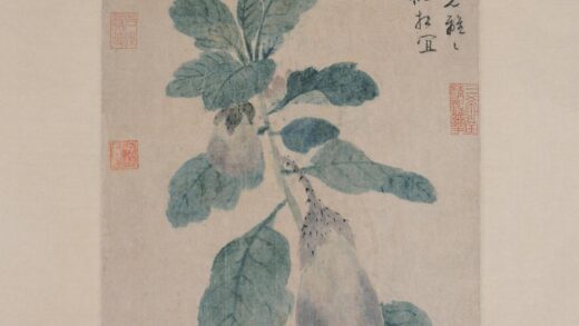 孙克弘 紫茄图轴.jpg