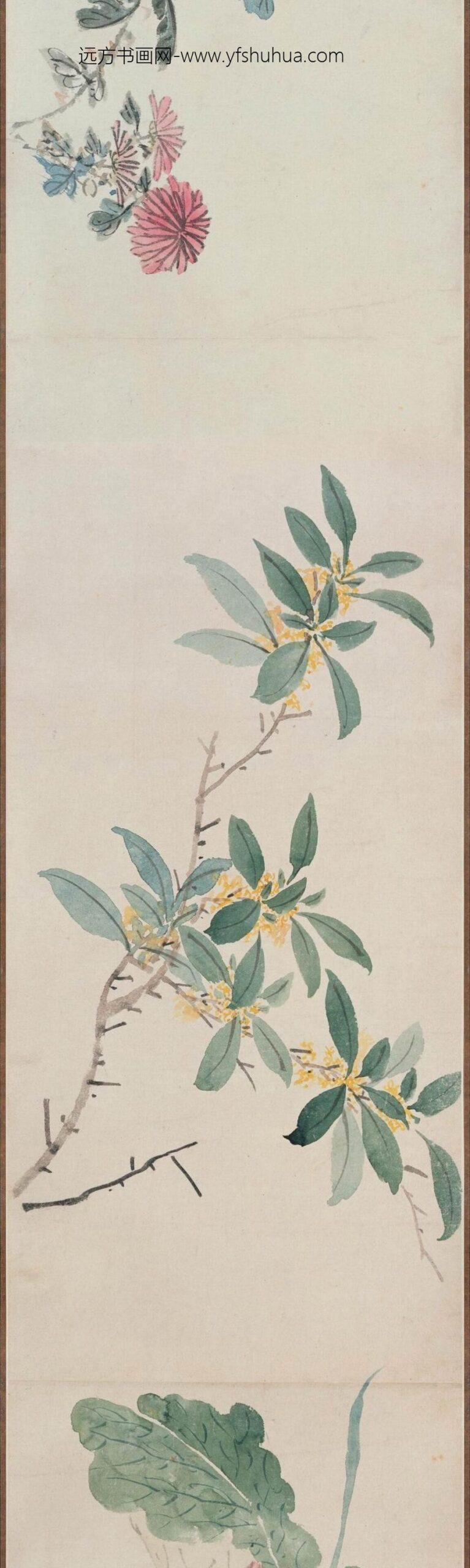 孙克弘_花卉图卷_