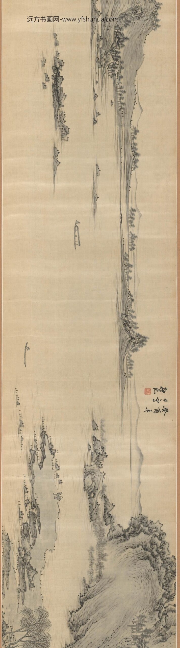 孙浪_江山泛舟图卷_