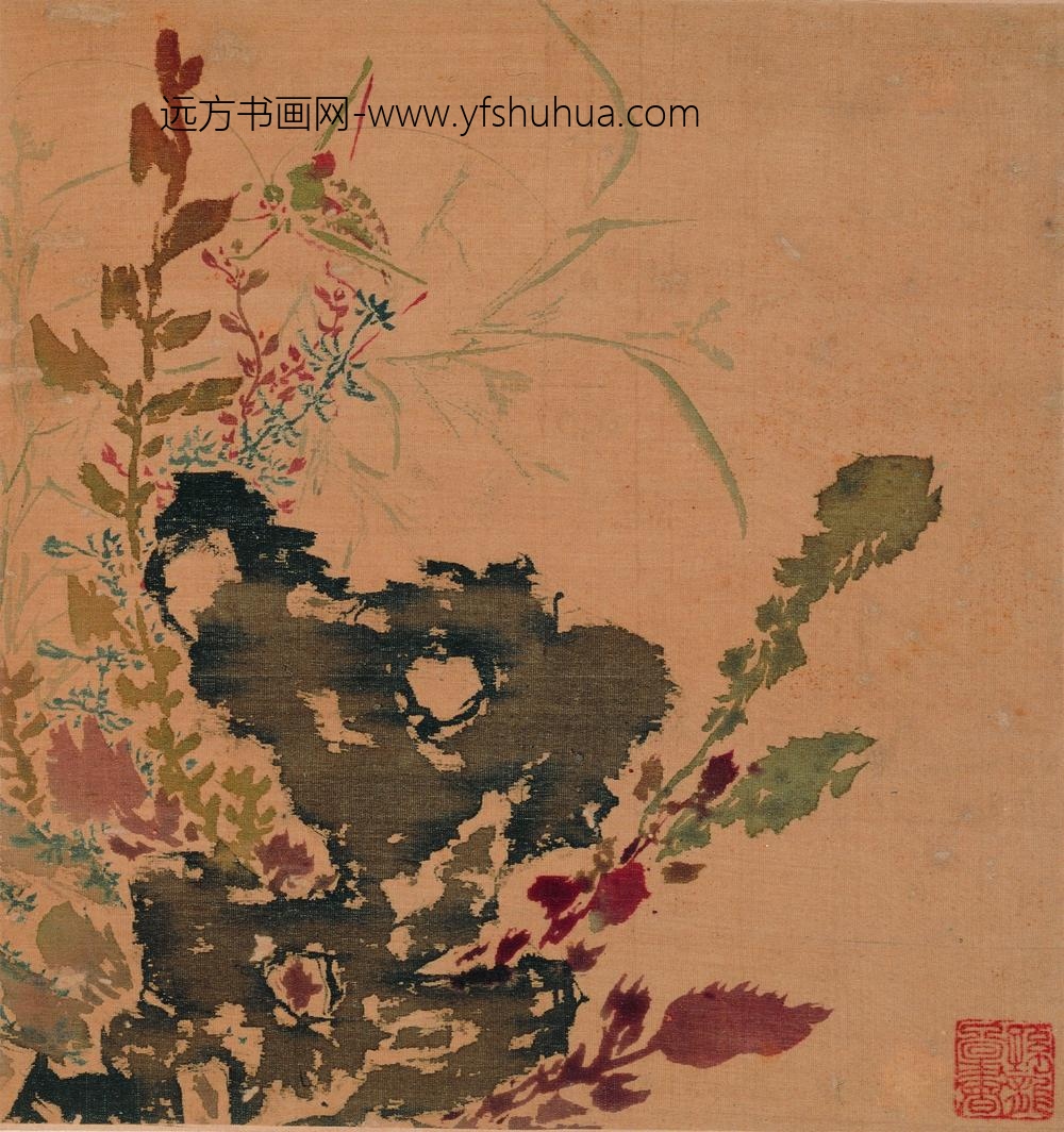 孙隆（孙龙）_花鸟草虫册_