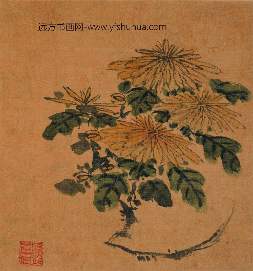 孙隆（孙龙）_花鸟草虫册_