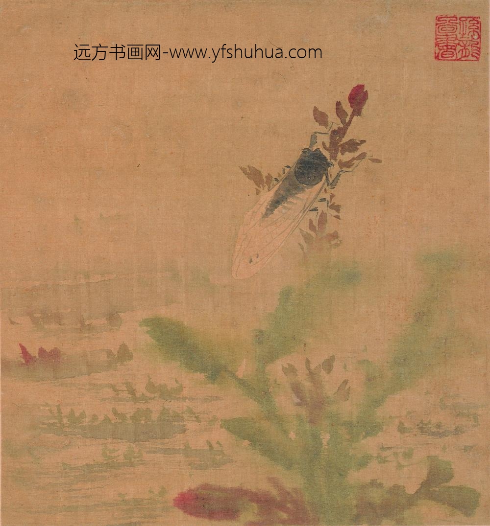 孙隆（孙龙）_花鸟草虫册_