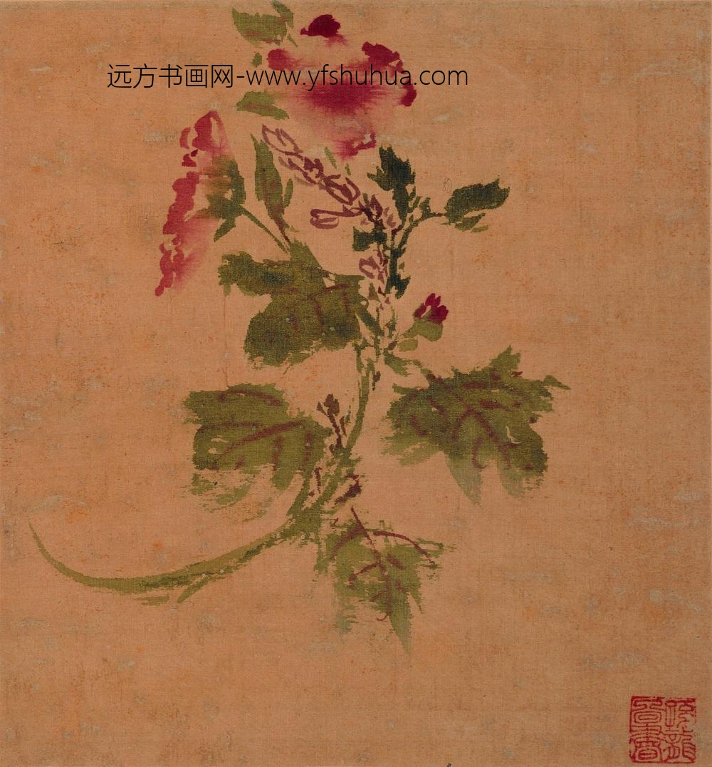 孙隆（孙龙）_花鸟草虫册_