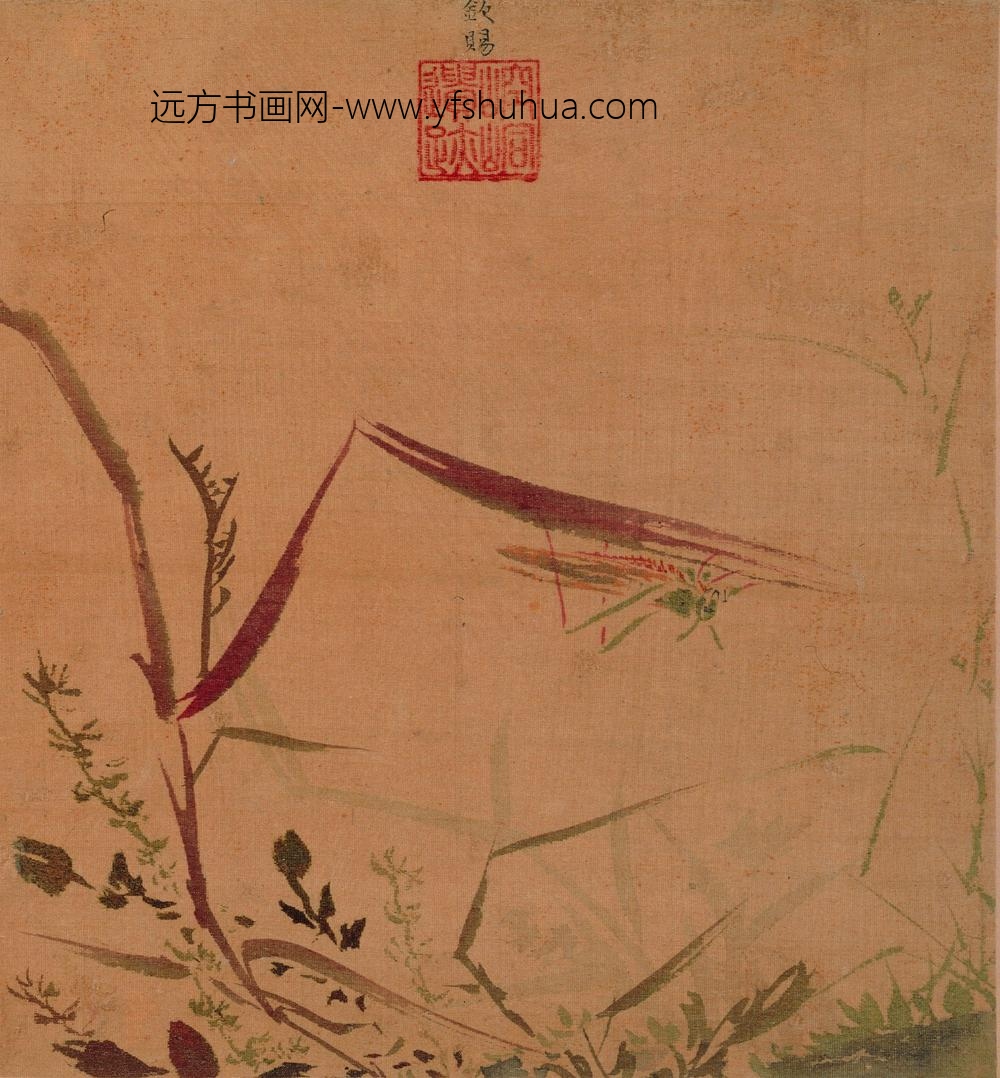 孙隆（孙龙）_花鸟草虫册_