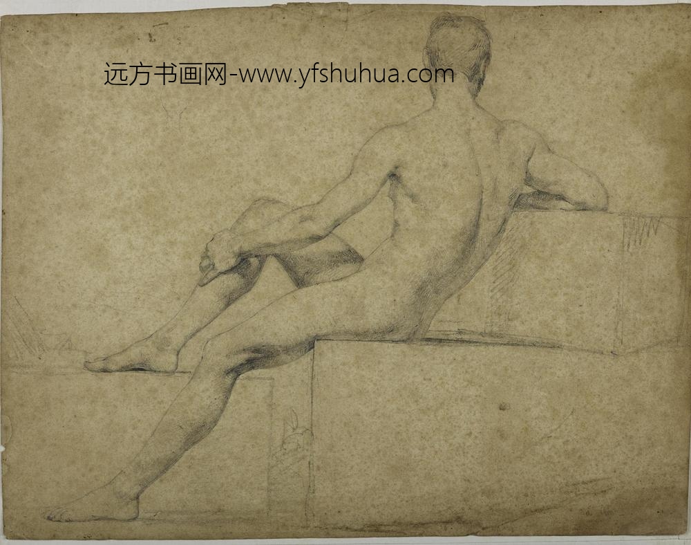 安格尔（法国）_素描人物画稿页