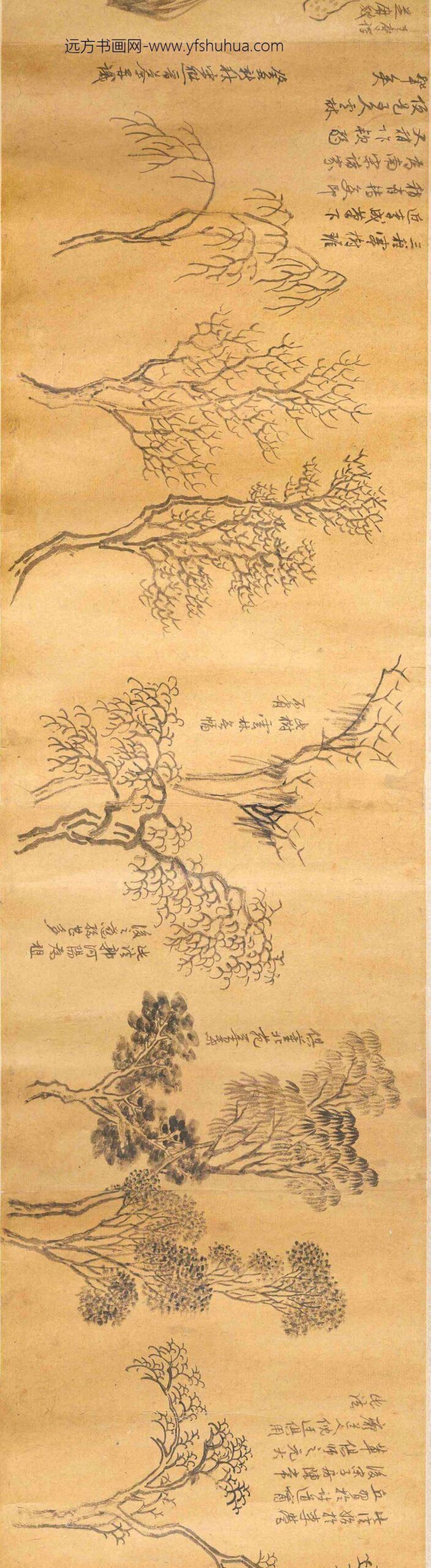 宋懋晋_画稿卷_