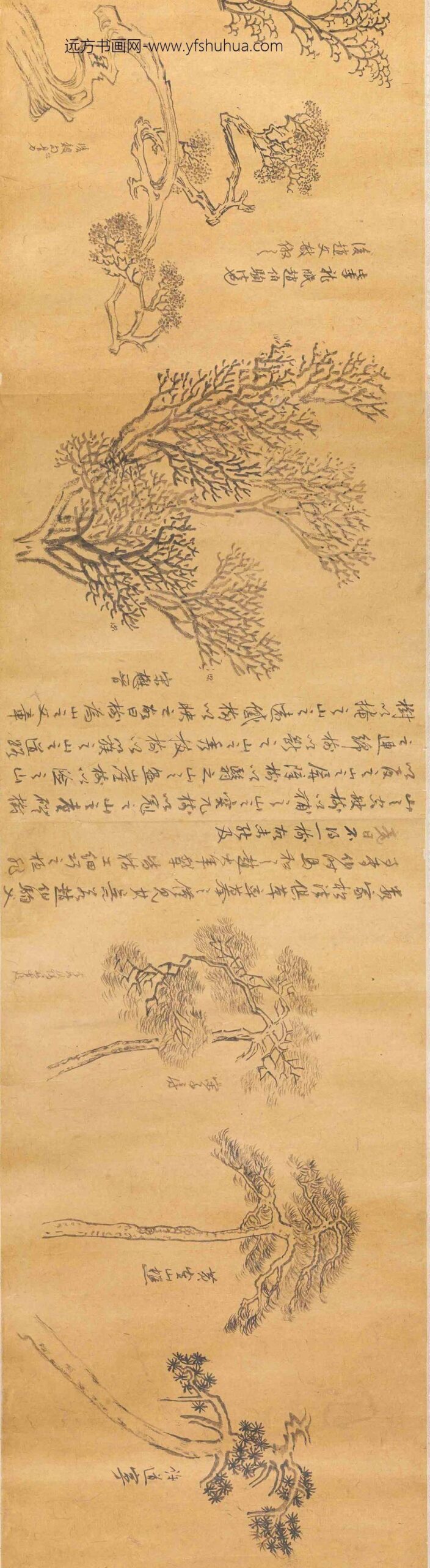 宋懋晋_画稿卷_