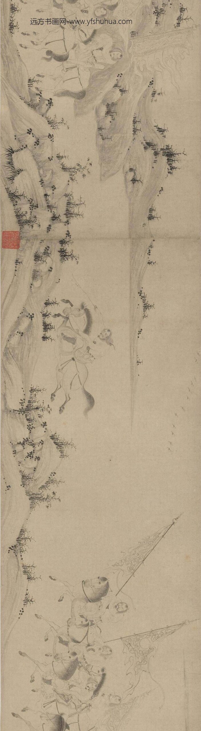 尤求_昭君出塞图卷_