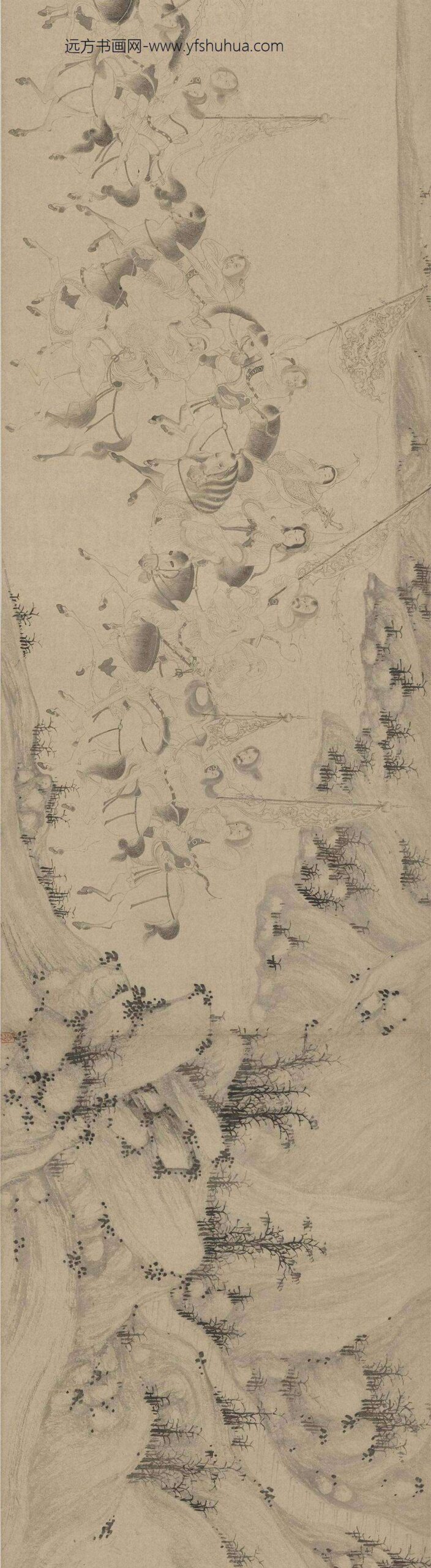 尤求_昭君出塞图卷_