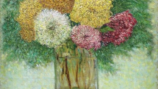 庞薰琹《玉带红绒》，1973 1974.jpg