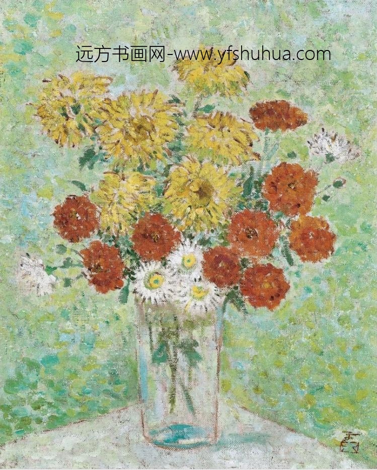 庞薰琹《秋光清絮》，年