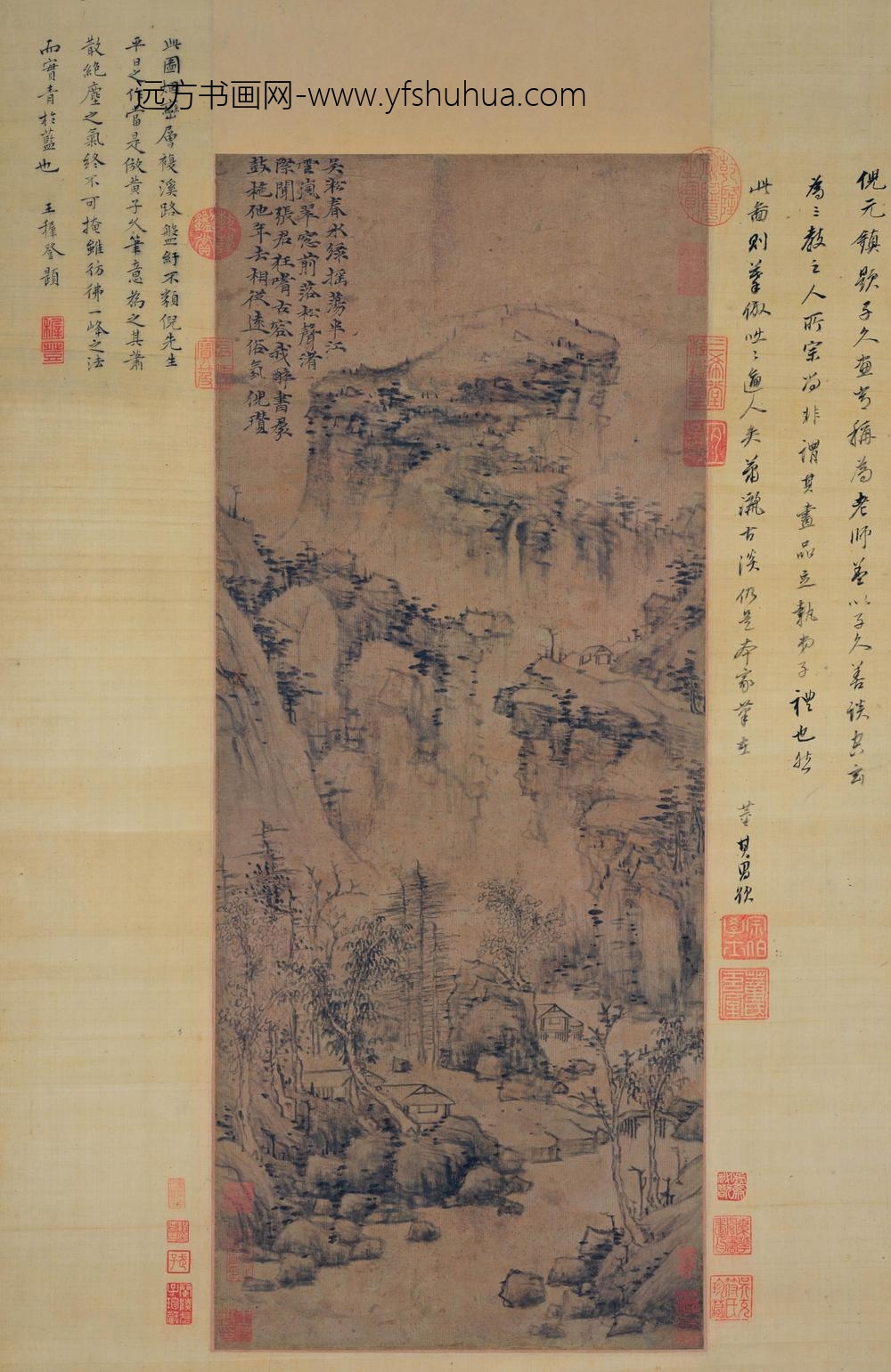 张中_吴淞春水图轴