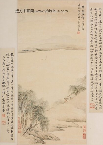 张之万 晴湖春柳图轴.jpg