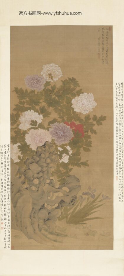 张伟 牡丹图轴.jpg