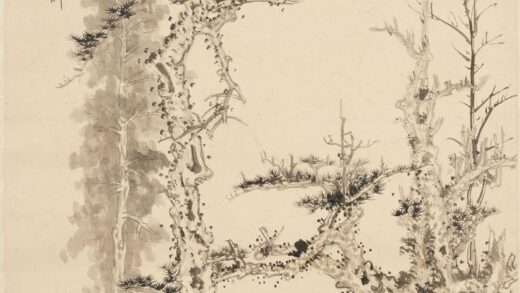 张大千 乔木人物图轴.jpg