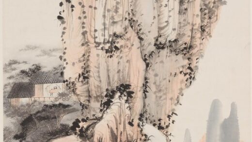 张大千 指点琉球图轴.jpg