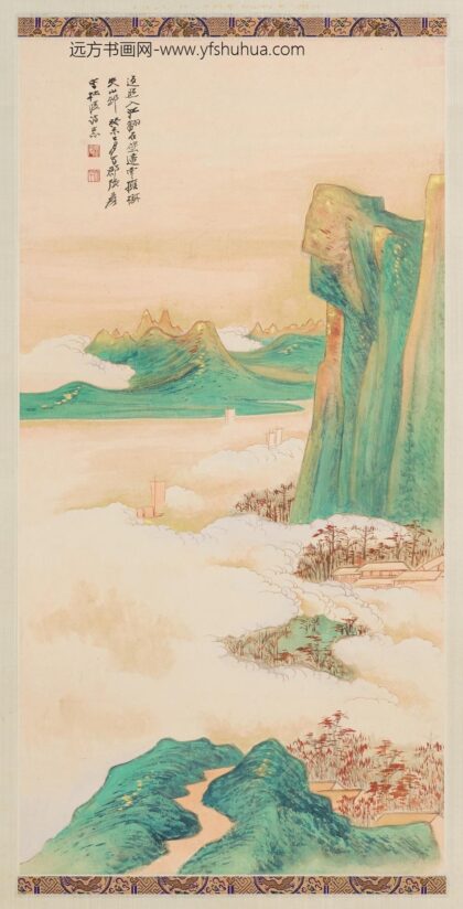 张大千 杜甫诗意图轴.jpg