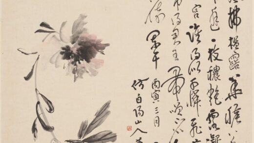 张大千 牡丹图轴.jpg