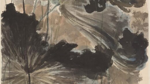 张大千 荷花图轴 1.jpg