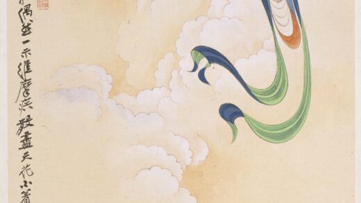 张大千 飞天图轴.jpg