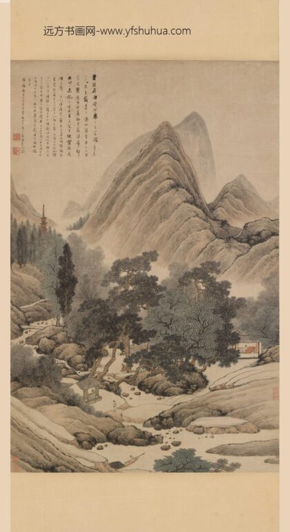 张崟 南村图轴.jpg