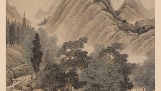 张崟 南村图轴.jpg