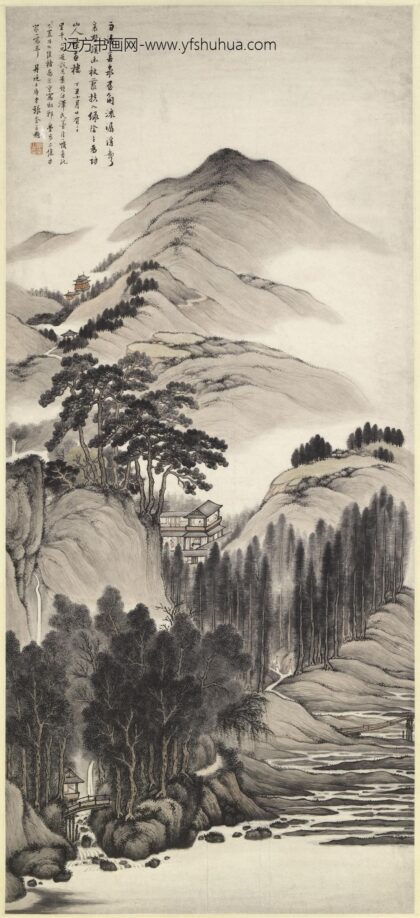 张崟 读画楼图轴.jpg