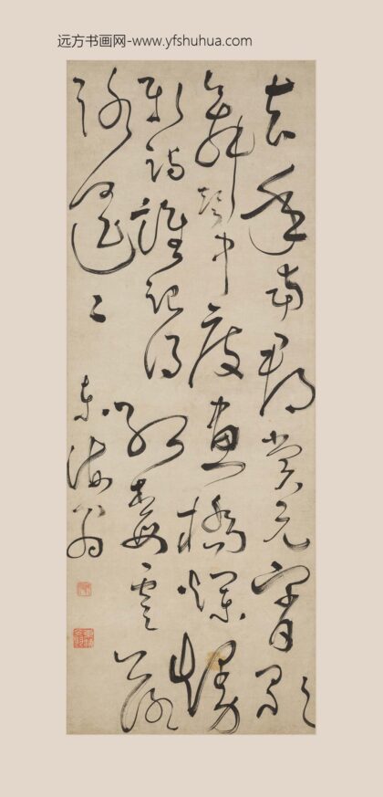 张弼 草书诗轴.jpg