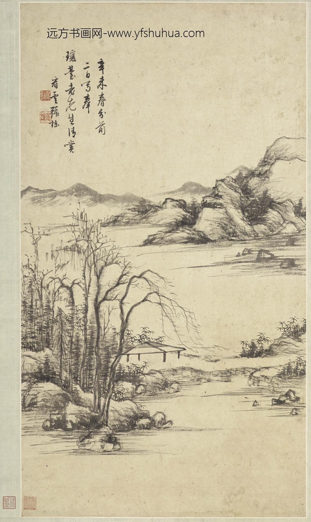 张栋_山水图轴-