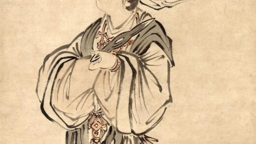 张灵 织女图轴.jpg