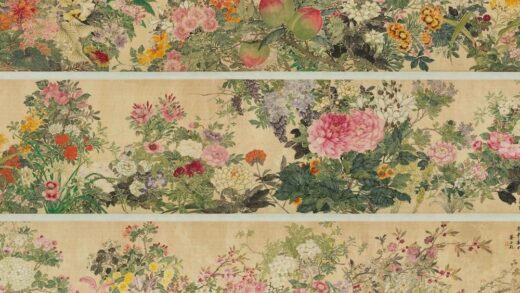 张熊 设色百花图轴.jpg